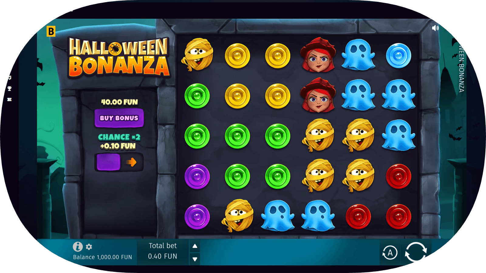 DUX Casino Halloween Bonanza Slot