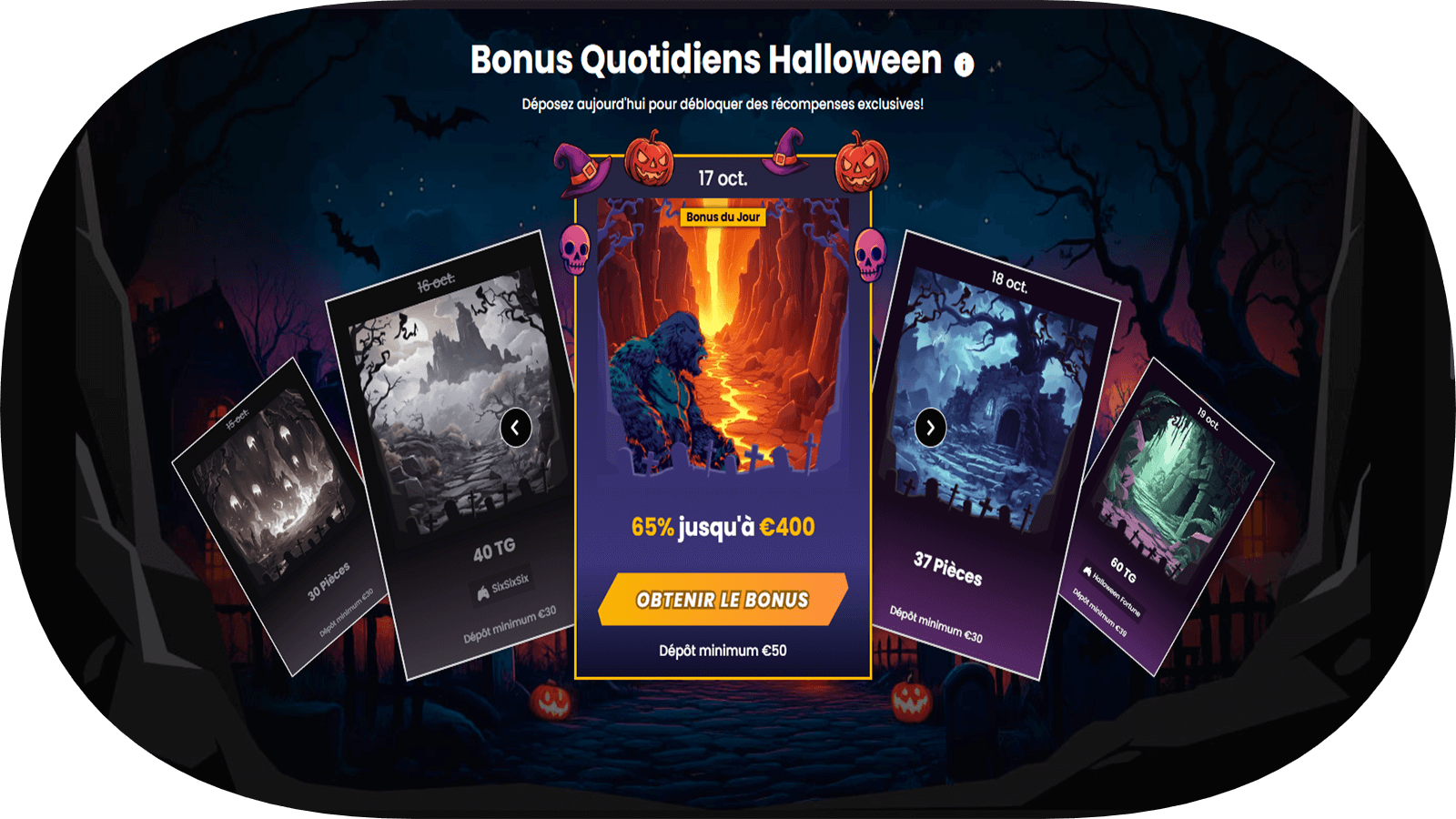 Wild Tokyo Casino Bonus Quotidiens Halloween